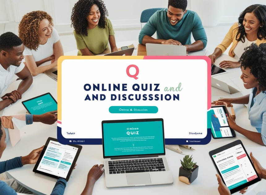 Quiz et discussions en ligne